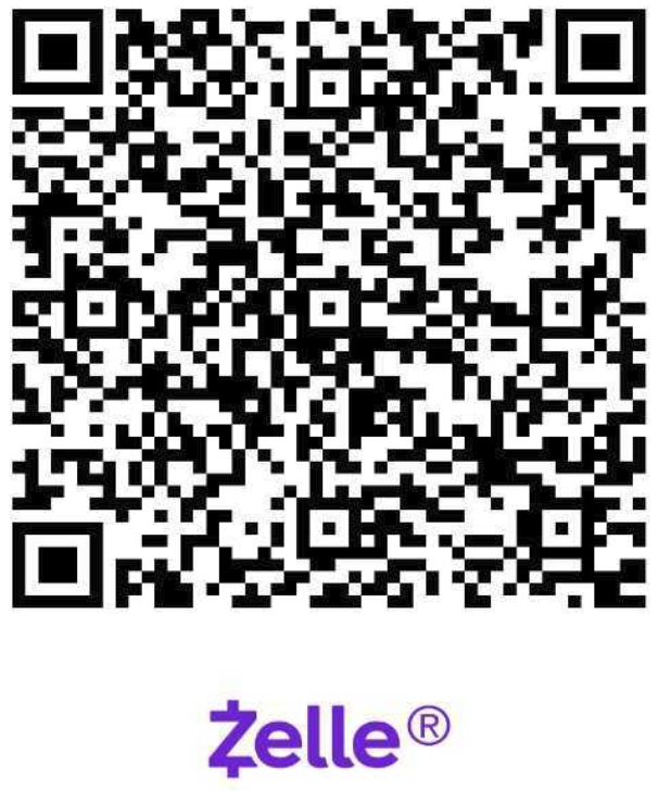 Zelle QR code for donating to Bellevue Mandarin Dual Language PTSA.